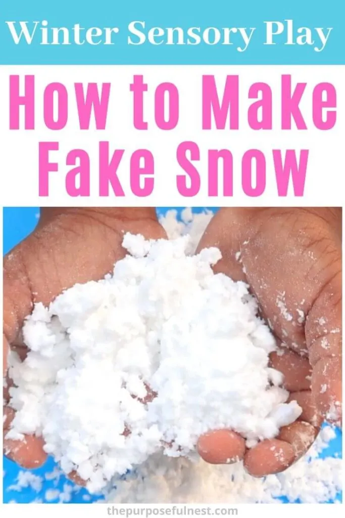 Make Fake Snow