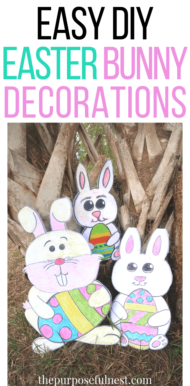 Super Fun DIY Easter Decorations - The Purposeful Nest