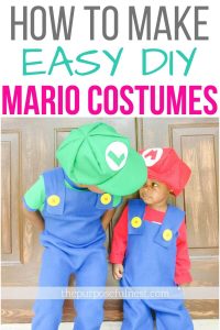 DIY Mario Brothers Costumes