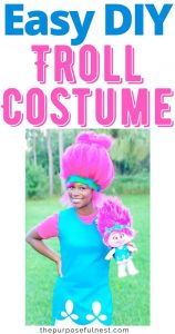 DIY Princess Poppy Trolls Costume