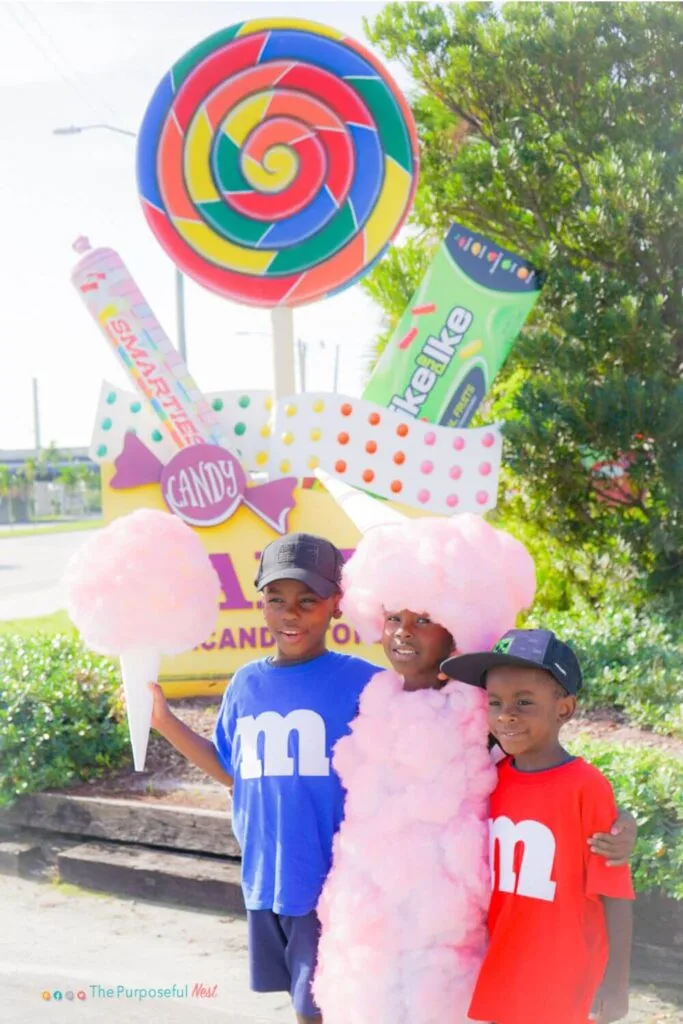 DIY Cotton Candy Costume