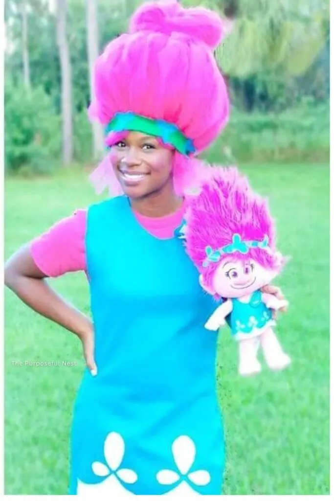 DIY Trolls Costume