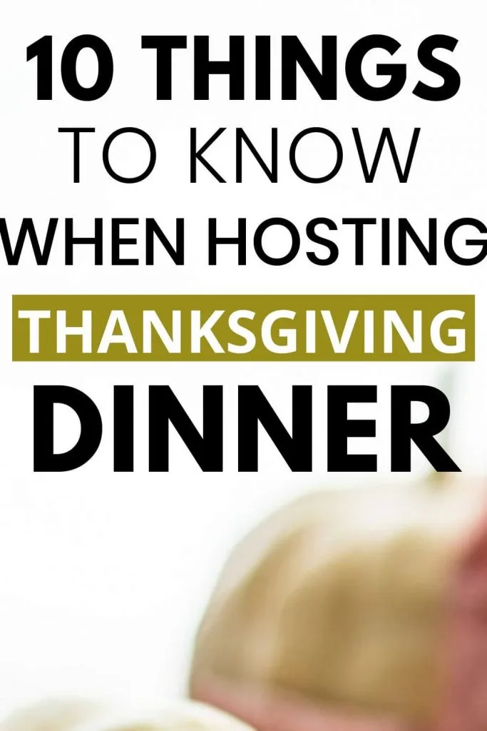 How to Host Thanksgiving Dinner for the first time