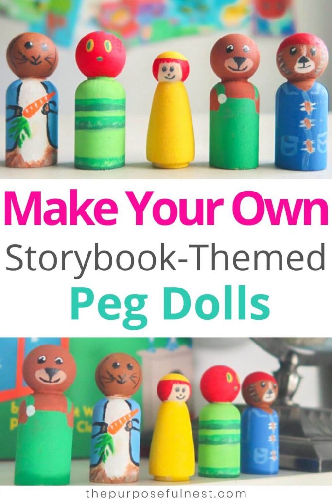 peg doll craft