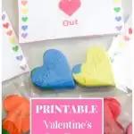Valentine's Day Heart Crayons