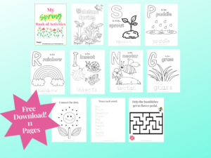 Printable Spring Coloring Pages