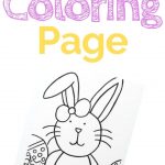 printable Easter coloring page