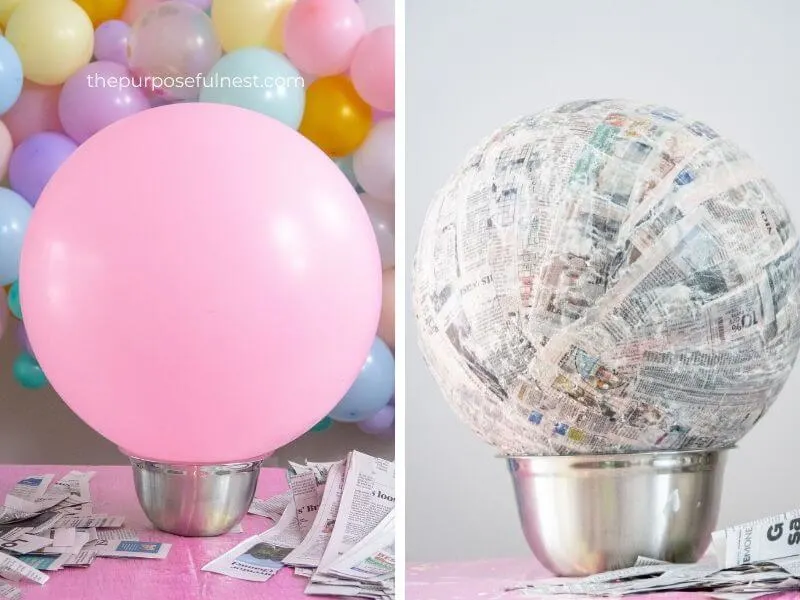 Paper Mache Globe