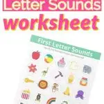 Beginning Sound Worksheet PDF