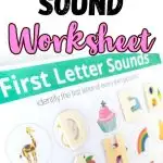 Beginning Sound Worksheet Printable