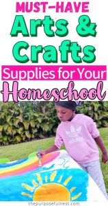 Arts and Supplies for Homeschoolers