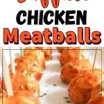 Buffalo Chicken Meatballs Easy Recipe