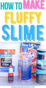 How to Make Fluffy Slime