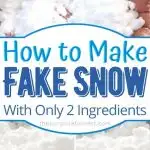 How to Make Fake Snow