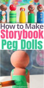 Picture Book Character Peg Doll