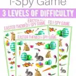 Free Printable Easter Game for kids