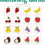 fruit matching game printable