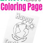 Free Earth Day Coloring Page