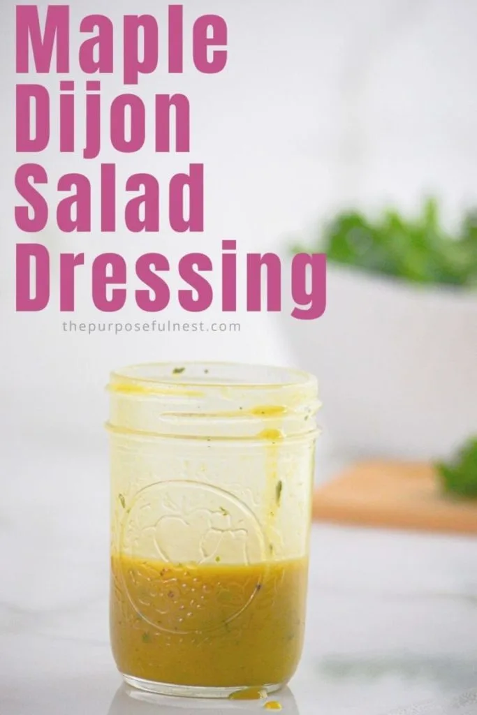 Maple Dijon Salad Dressing