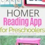 Homer Reading App for Preschool