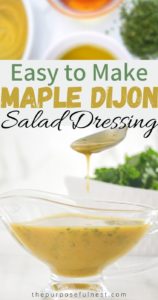 Maple Dijon Salad Dressing