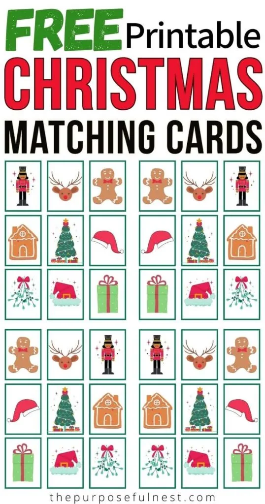 Christmas Matching Cards