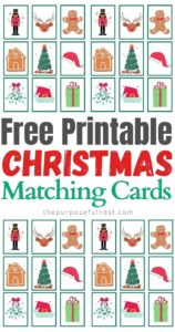 Christmas Matching Cards