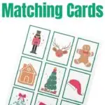 Free Printable Christmas Matching Game