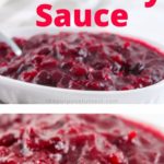 Fresh Cranberry Sauce Recipe