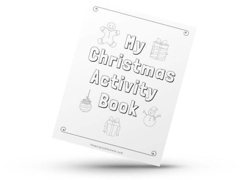 Free Printable Christmas Activity Book For Kids The Purposeful Nest Free printable christmas activity book for kids the purposeful nest
