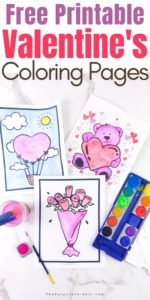 Printable Valentine's Day Coloring Page