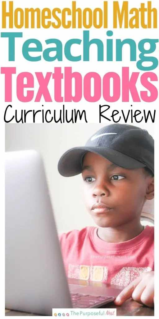 Homeschool Math: Teaching Textbooks Review