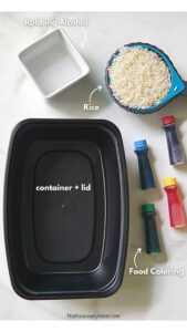 How to Make Colored Rice