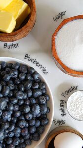 Easy homemade blueberry muffins