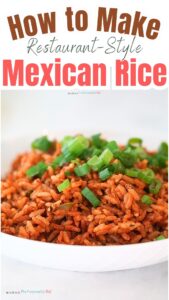 easy Mexican rice recipe