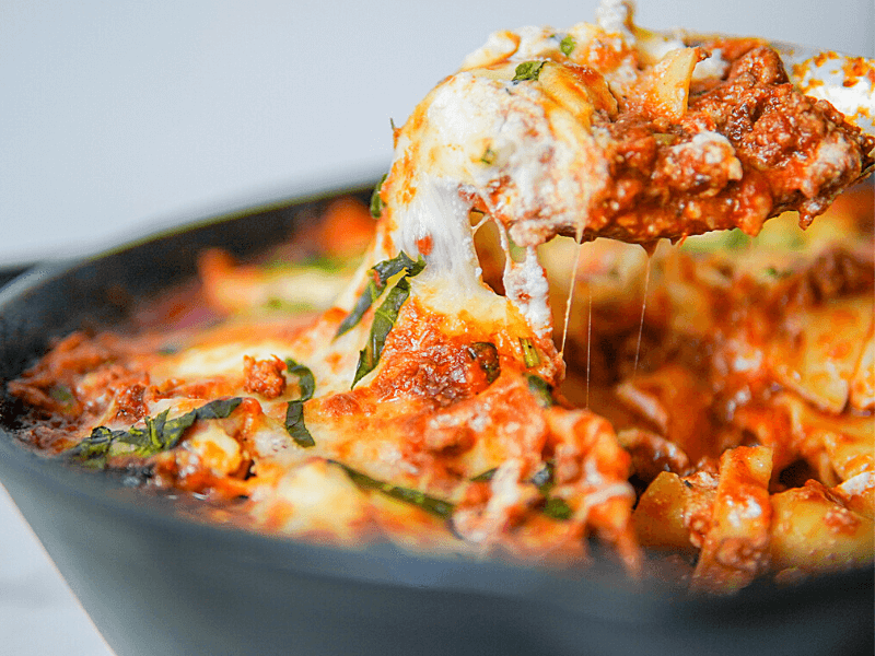 Dinner in a Pinch: How to Make Skillet Lasagna