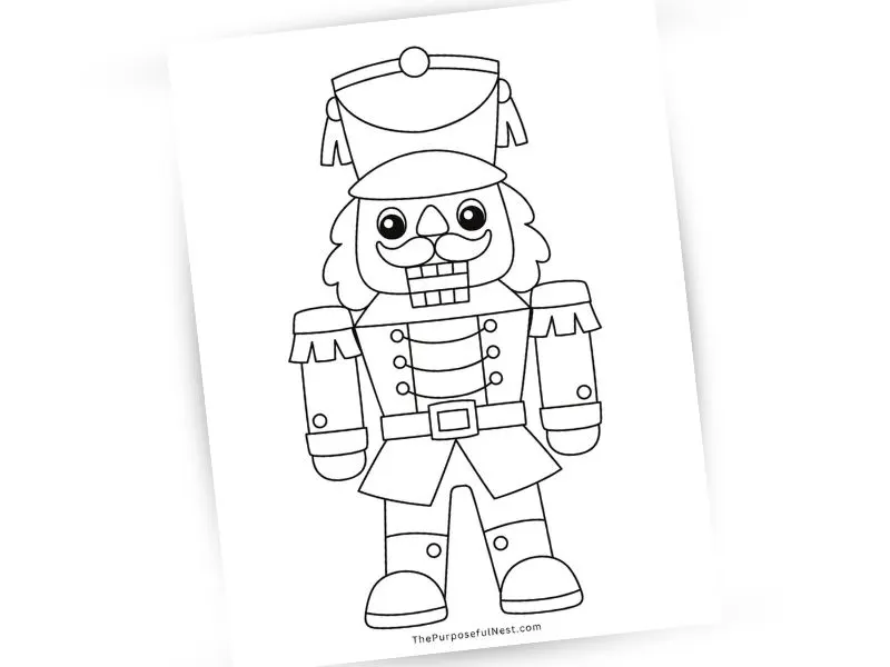 Printable Christmas Coloring Page