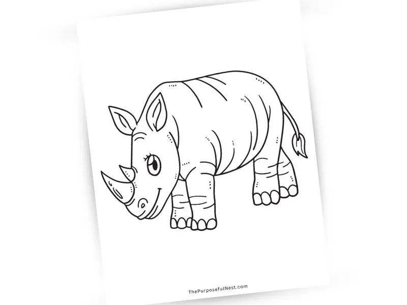 Safari Animal Printable