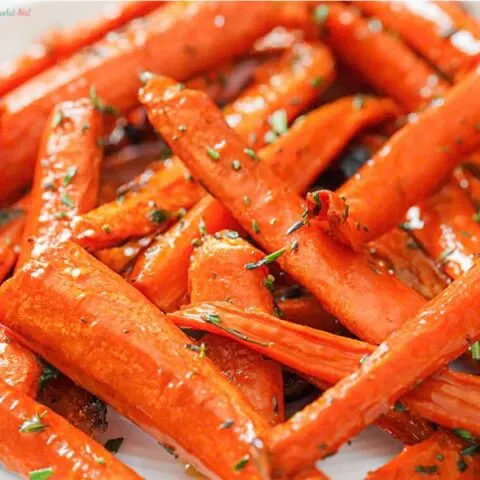 easy honey roasted carrots