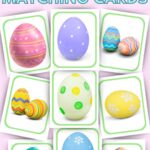Easter egg matching game