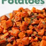 easy roasted sweet potatoes recipe