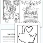 Patriotic Worksheets for Preschool