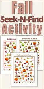 Fall Seek-n-Find