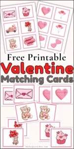 Valentine's Day Matching Cards